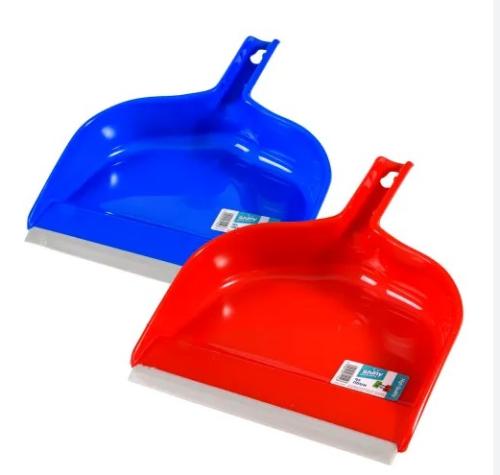 Plastic Dustpan with Rubber