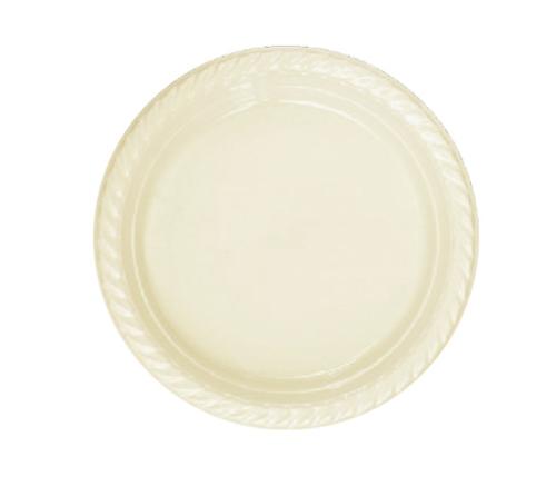 Colored plastic plates