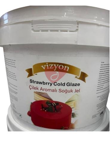 strawberry cold glaze 